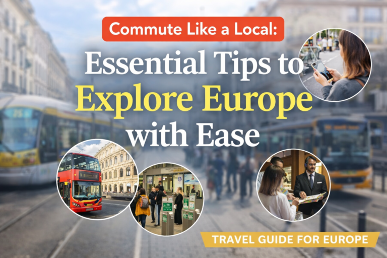 Travel tips for smart travelers, targeted for travel in Eurpean cities