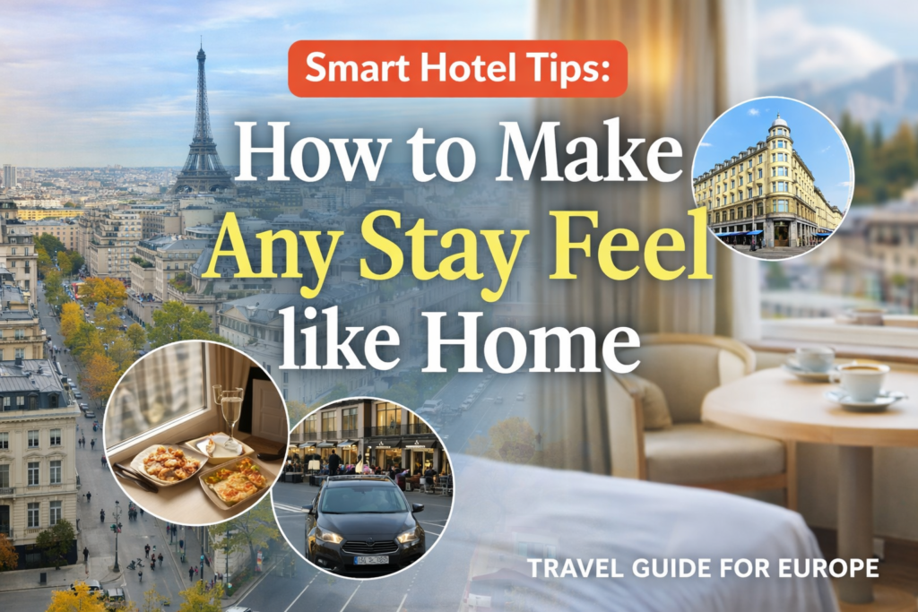 Travel tips for smart travelers, targeted for travel in Eurpean cities