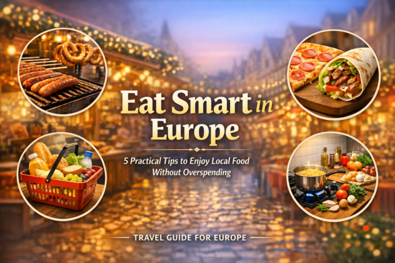 Travel tips for smart travelers, targeted for travel in Eurpean cities