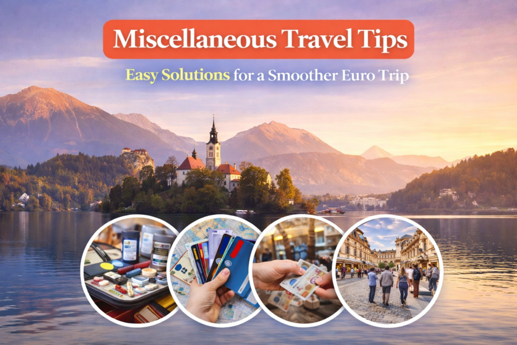 Travel tips for smart travelers, targeted for travel in Eurpean cities
